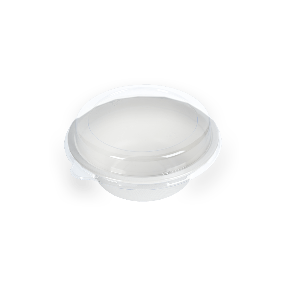 PET Lid for 500ML Biodegradable Bowl