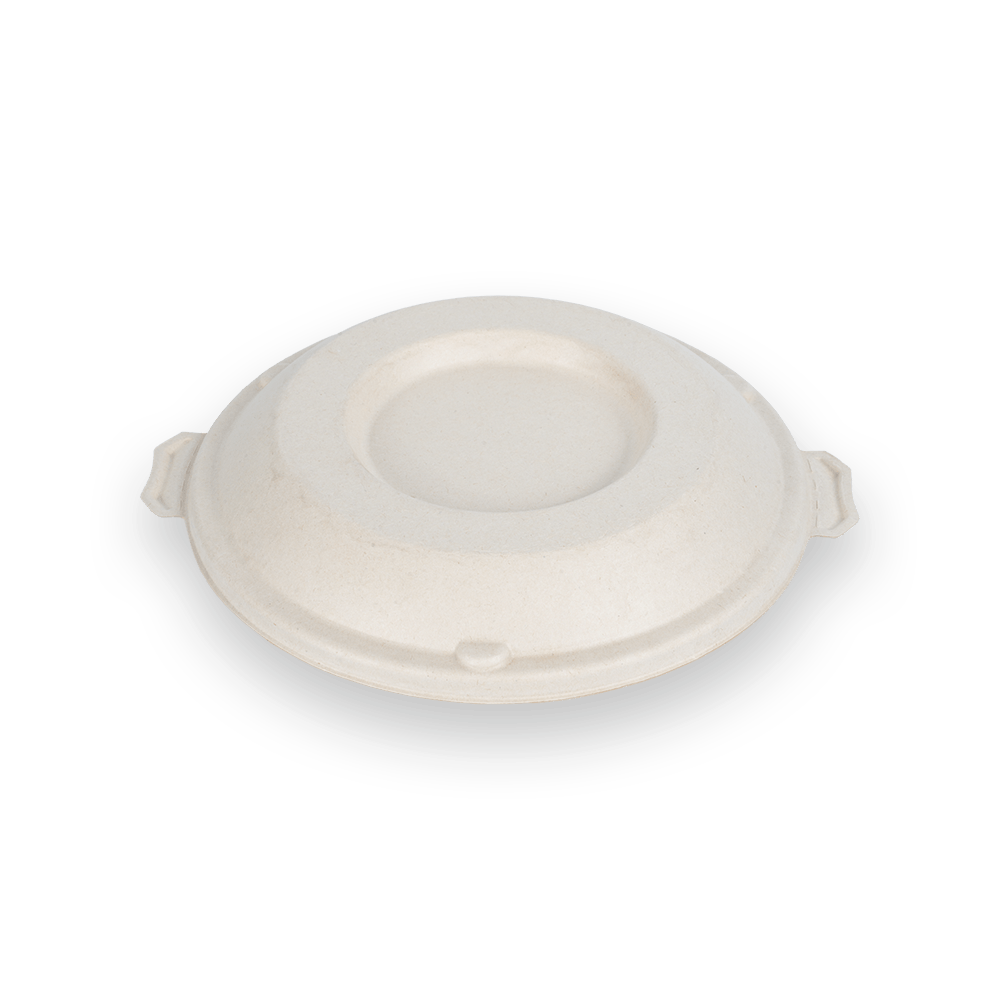 HG32 Biodegradable Pulp Lid for HG Bowl tableware