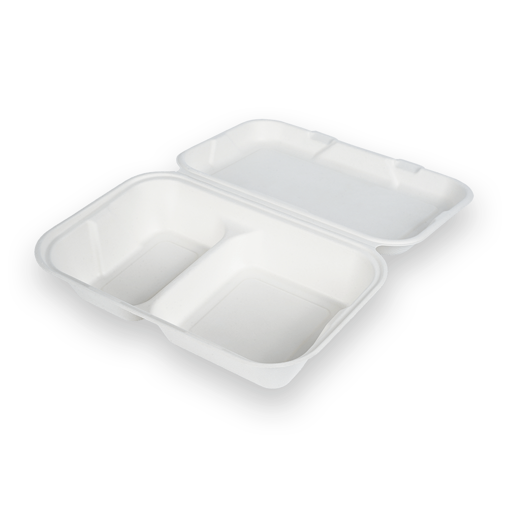 9 Inch ×6 Inch 2 Com Clamshell