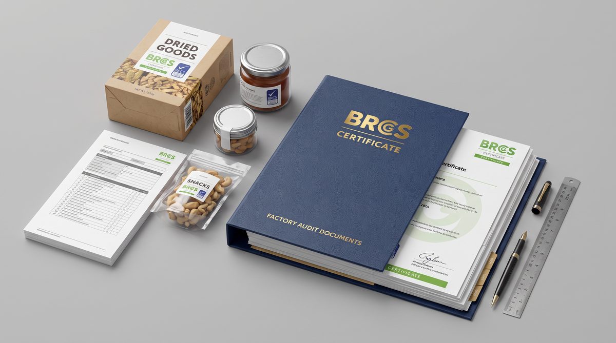 BRCGS and FDA factory audit documents for bagasse packaging supplier