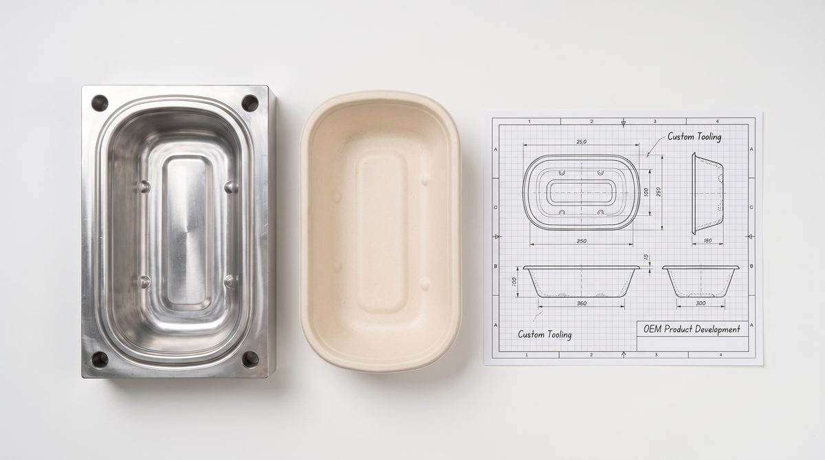 Custom molded fiber tooling and design development